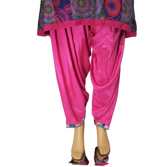 Almirah Junaid Jamshed Pakistani Viscose Chiffon Ready-Made Shalwar Kameez Suit - Picture 10 of 16